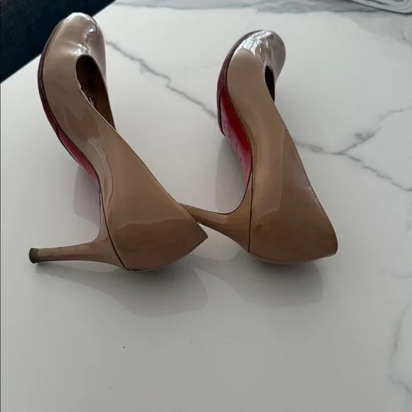Christian Louboutin Nude Heels - Picture 5 of 5